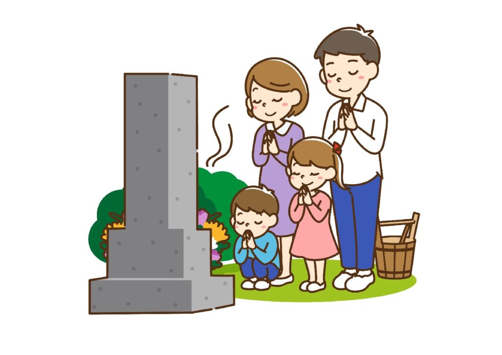 保護中: 「ご先祖様を大切にしましょう」