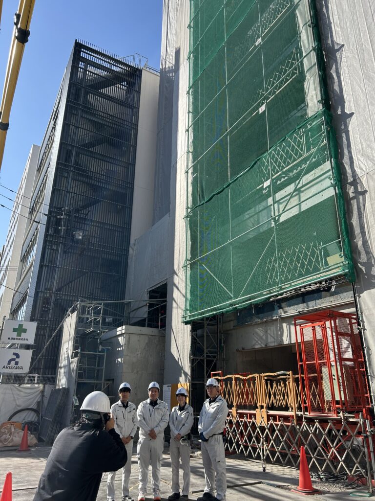 現場での写真撮影