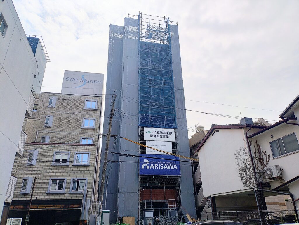 現場の大詰め